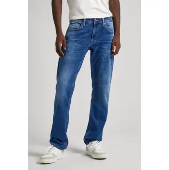 Pánské oblečení Pepe Jeans Pánské džíny SLIM GYMDIGO JEANS TRACK Barva: denim (odpovídá obrázku), Velikost: W28 L32