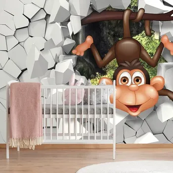 Tapeta Dovido Tapeta veselá opička