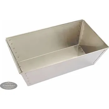 Nádoba na pečení Kovovýroba Jeníkov Forma na chléb 21 cm - nerezová