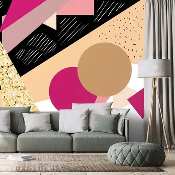 Tapeta Dovido Samolepící tapeta veselá abstrakce