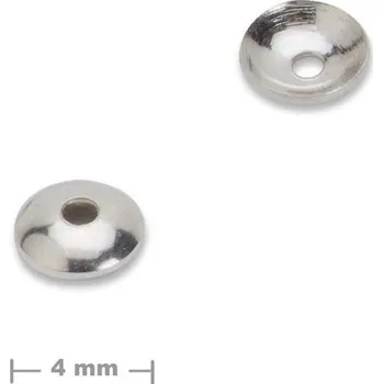 Přívěsek Stříbrný bižuterní kaplík 4 x 1 mm