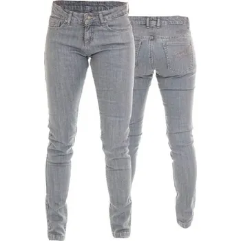 Moto kalhoty RST Dámské kevlarové kalhoty RST SKINNY FIT LEG - šedá - L