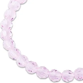 Dětské navlékací korálky Preciosa MC perle kulatá 6 mm Pink Sapphire