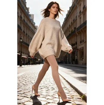 Dámské oblečení Marilyn Béžové punčochy Tonic 40den béžová 3