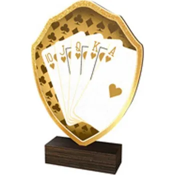 Poháry Bauer Dřevěná plaketa TFRW058 | Karty