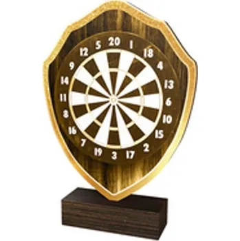 Poháry Bauer Dřevěná plaketa TFRW054 | Šipky