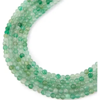 Drahý kámen Korálky z minerálu Avanturín zelený 2 mm broušené