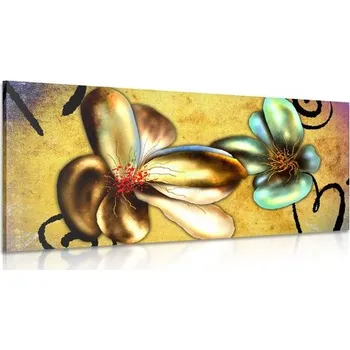 Obraz Dovido Obraz zajímavé vintage květiny