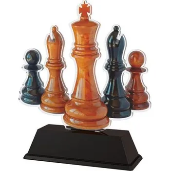 Poháry Bauer Akrylátová trofej FA210M09 | Šachy