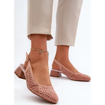 Dámské lodičky Boto Lodičky Na Podpatku Gemifa Barva: Růžová, Velikost: 36