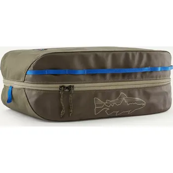 Pouzdro na rybářské vybavení Patagonia Taška Black Hole Cube 14L - Basin Green w/Fitz Trout