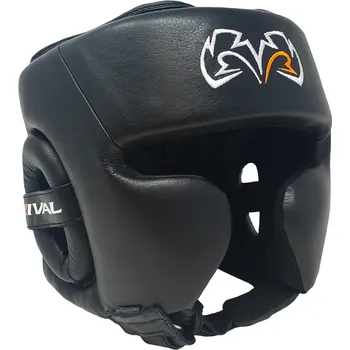 Chránič hlavy na box a bojový sport Boxerská helma Rival RHG2 Hybrid Headgear Barva: Černá, Velikost: M