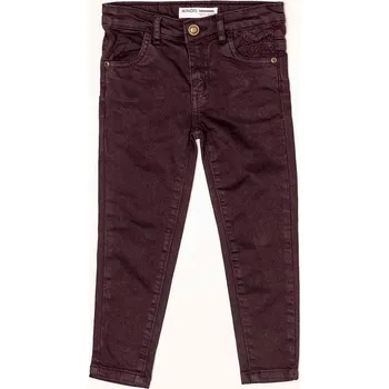 Dívčí džíny Kalhoty dívčí, Minoti, BERRY 5, fialová - 98/104 | 3/4let