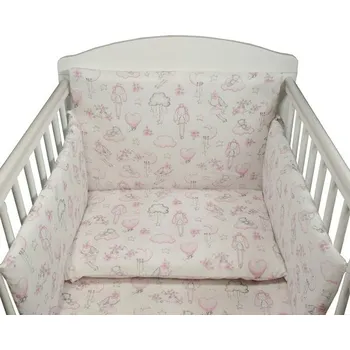 Povlečení Tomi Povlečení K3 tisk víla bílá