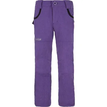 Chlapecké kalhoty Juniorské kalhoty KILPI Karido k, fialová - 110