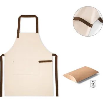 Kuchyňská zástěra STRICKER Zástěra ze 100% bavlny HOLM Barva: naturální