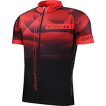 FORCE Dres s krátkým rukávem FORCE BEST, červeno-černý - XS