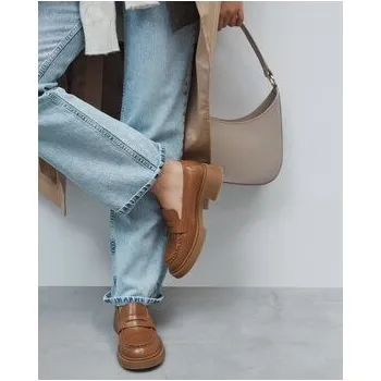 Dámské mokasíny Estro Mokasíny ER00113578 Hnědá 40