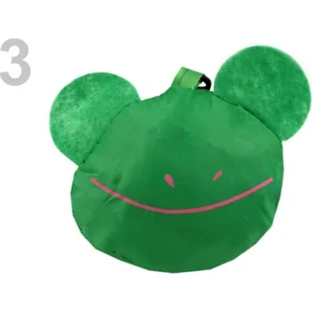 Nákupní taška skládací 37x38cm v obalu zvířátka - 3 viz foto