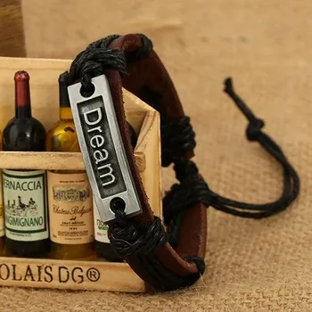 Náramek Buďchlap Dream náramek v černém provedení