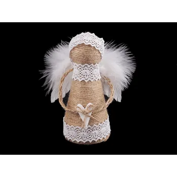 kreativní sada Kreativní sada anděl - 3 bílá srdce