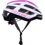 přilba FORCE LYNX MIPS, bílo-růžová - S-M