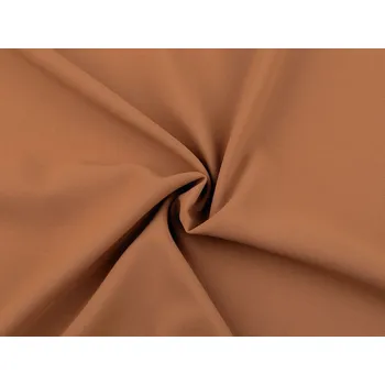 Šatovka s keprovou vazbou METRÁŽ - 4 hnědá světlá