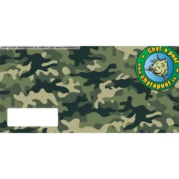 Obálka Chyť a pusť Obálka na tištěný poukaz