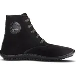 LEGUANO CHESTER Light Black | Kotníkové barefoot boty - 44
