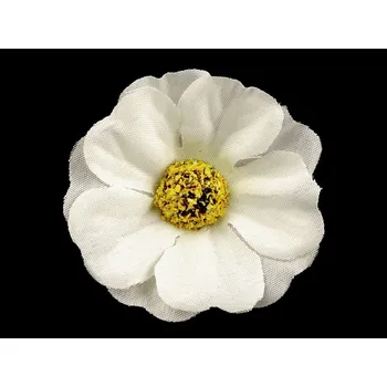 umělá květina Umělý květ čajová růže Ø50 mm balení 5 kusů - 1 krémová sv.