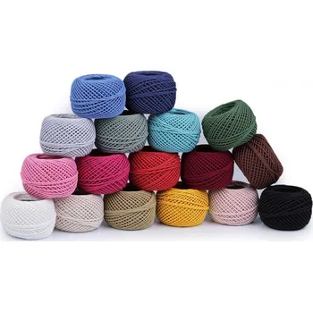 Příze Bavlněná příze macrame / háčkovací 40 g - 28 tyrkys