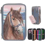 Třípatrový penál s výbavou Miss Melody