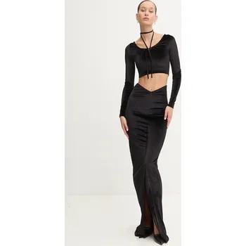 Dámská sukně Sukně Fiorucci černá barva, maxi, W01FMBSK236VR01BK01 99X, vel. M