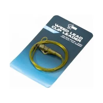 Nash Montáž Diffusion Camo Weed Lead Clip Leader - 0.75m