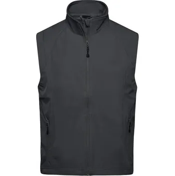 Pánská vesta James & Nicholson (Daiber) Pánská softshellová vesta JN1022 - Černá | S