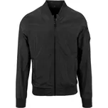 Build Your Brand Lehký pánský bomber - Černá | L