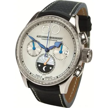 Hodinky Alexander Shorokhoff Lady Chrono AS.LCD01-1D + 5 let záruka a dárek ZDARMA