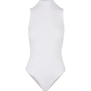 Body Build Your Brand Dámské body s rolákem - Bílá | XL