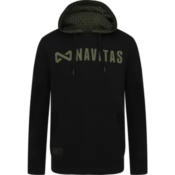 Rybářské oblečení Navitas Mikina Core Hoody Black - XL