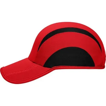 Kšiltovka Myrtle Beach (Daiber) Sportovní kšiltovka MB6580 - Tomato / černá