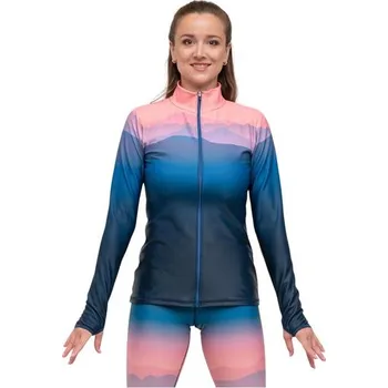 Dámská mikina BEST:TIME Dámská mikina BEST:TIME dlouhý zip Červánky