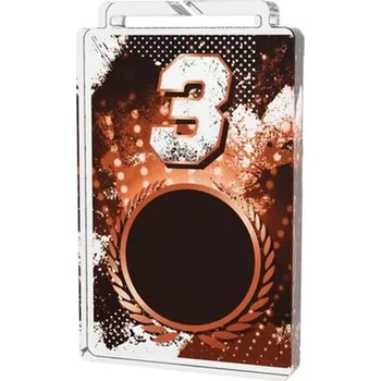 Poháry Bauer Akrylátová medaile MDA40M16 | Čísla