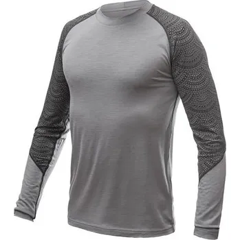 Pánské tričko Sensor Triko Sensor DR Merino Impress šedá/maori