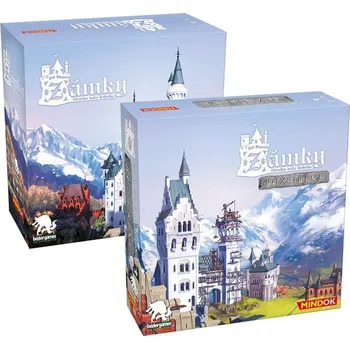 Desková hra Bézier Games Zámky šíleného krále Ludvíka + rozšíření