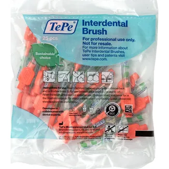 Drogerie TePe Interdental Brush Extra Soft Light Red 0,5 mm With Caps Pack 25 pcs