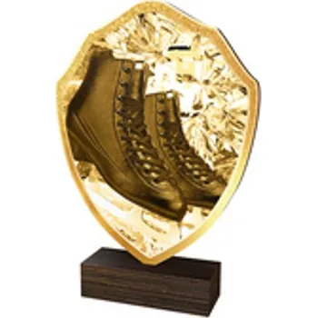 Poháry Bauer Dřevěná plaketa TFRW199 | Krasobruslení