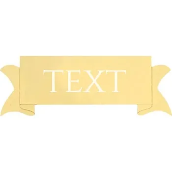 Poháry Bauer Štítek laser kov STK3