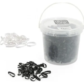 Pro koně Gumičky do hřívy Hippotonic Silicon MAXI