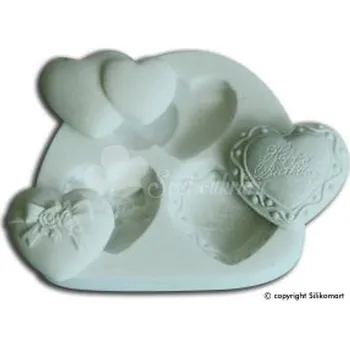 Formička Silikonová formička Srdce - Silikomart