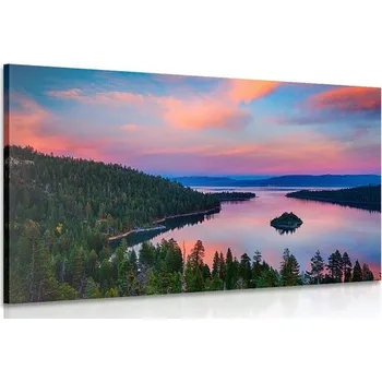 Obraz Dovido Obraz jezero při západu slunce